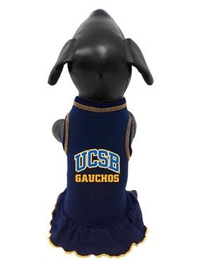 Gauchos Navy Dog Dress - Collegiate Pet Apparel